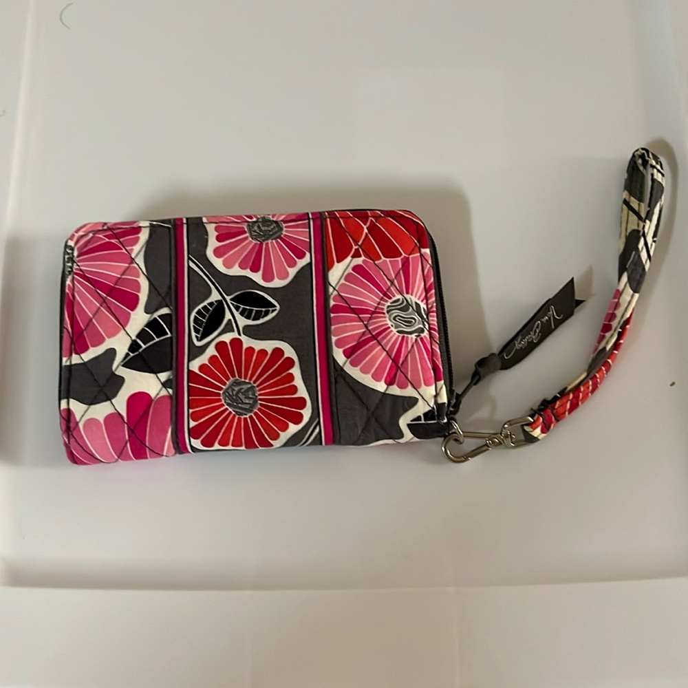 Vera Bradley wallet wristlet Cheery Blossoms